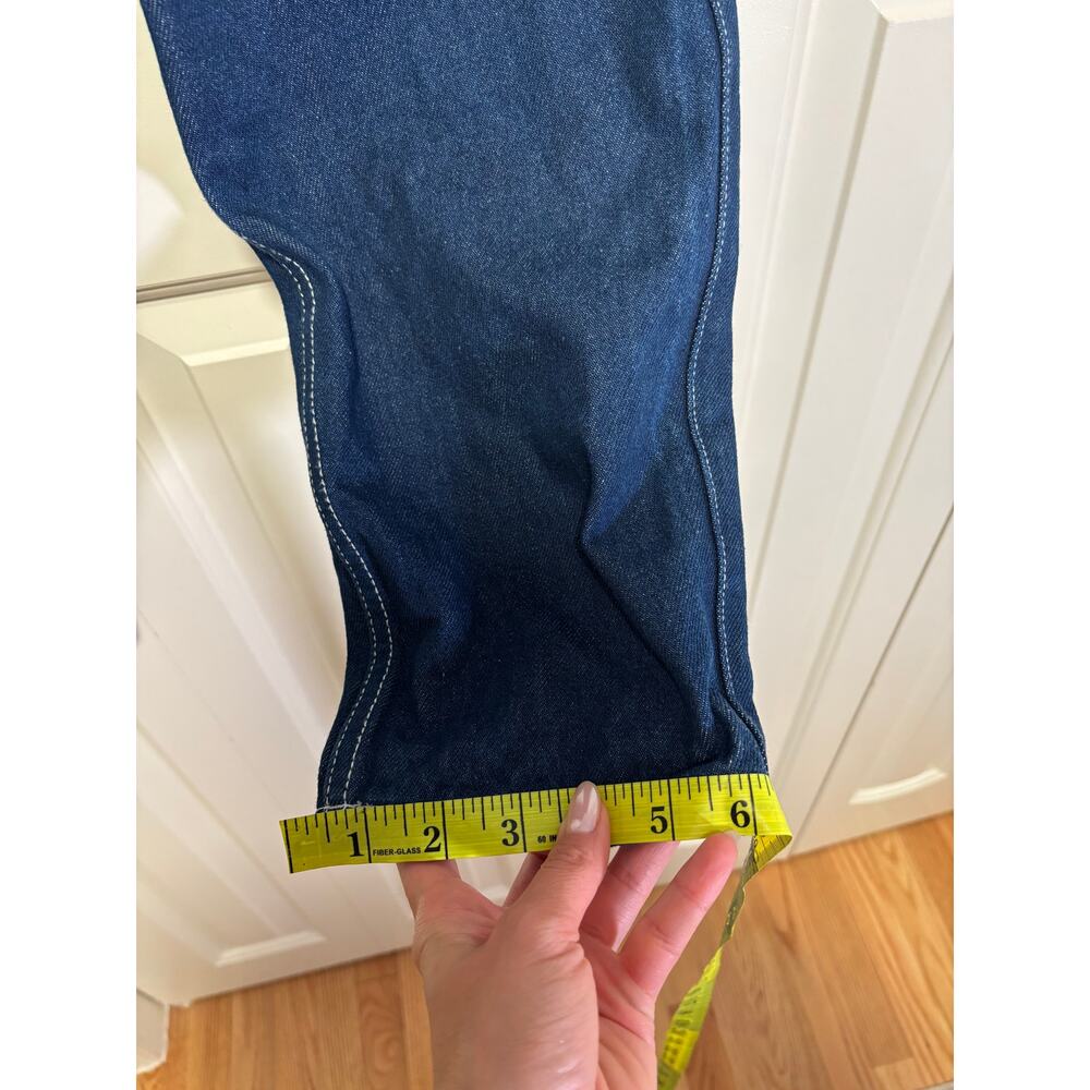 Unbranded Women's Raw Indigo High Rise Jeans 100% Cotton 26x28 USA - Picture 7 of 10